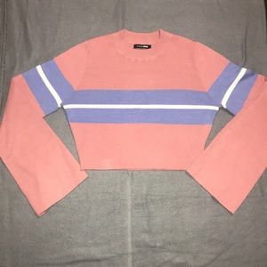 Jump on it Sweater- pink combo